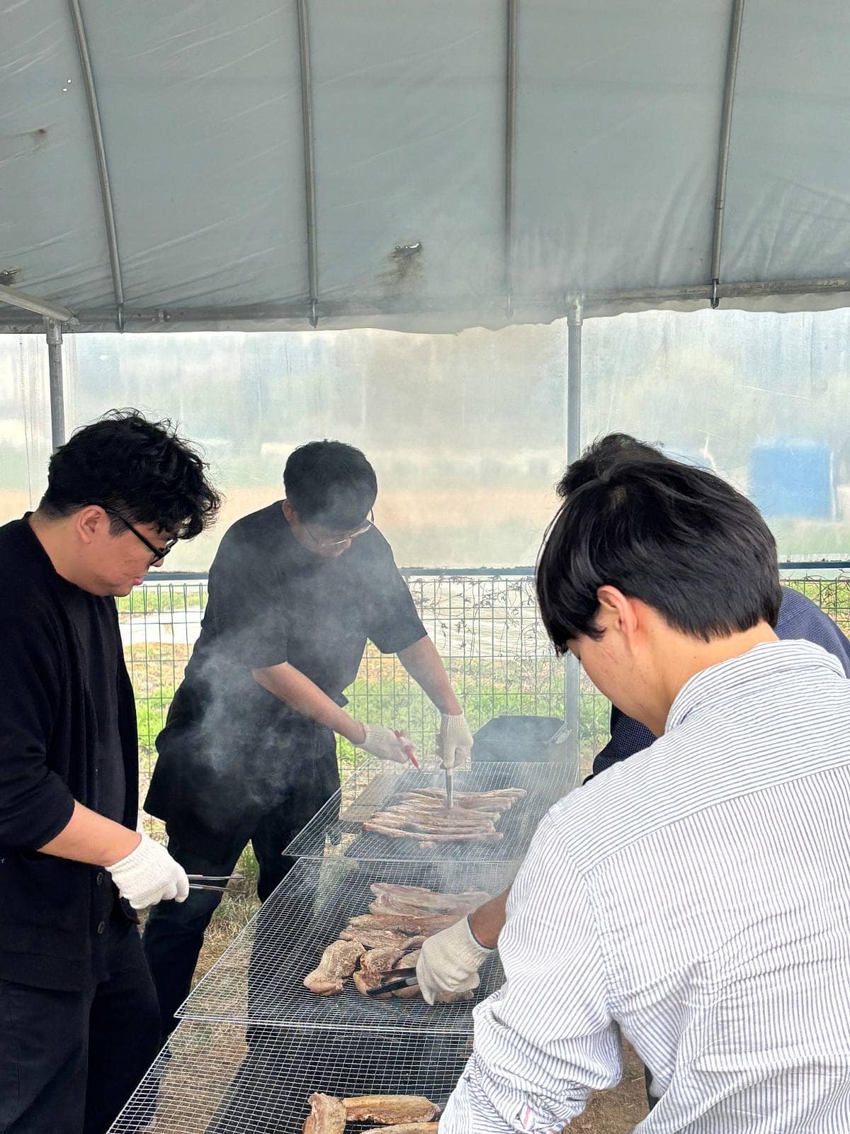 은혜입은교회 삼겹살 파티🥳