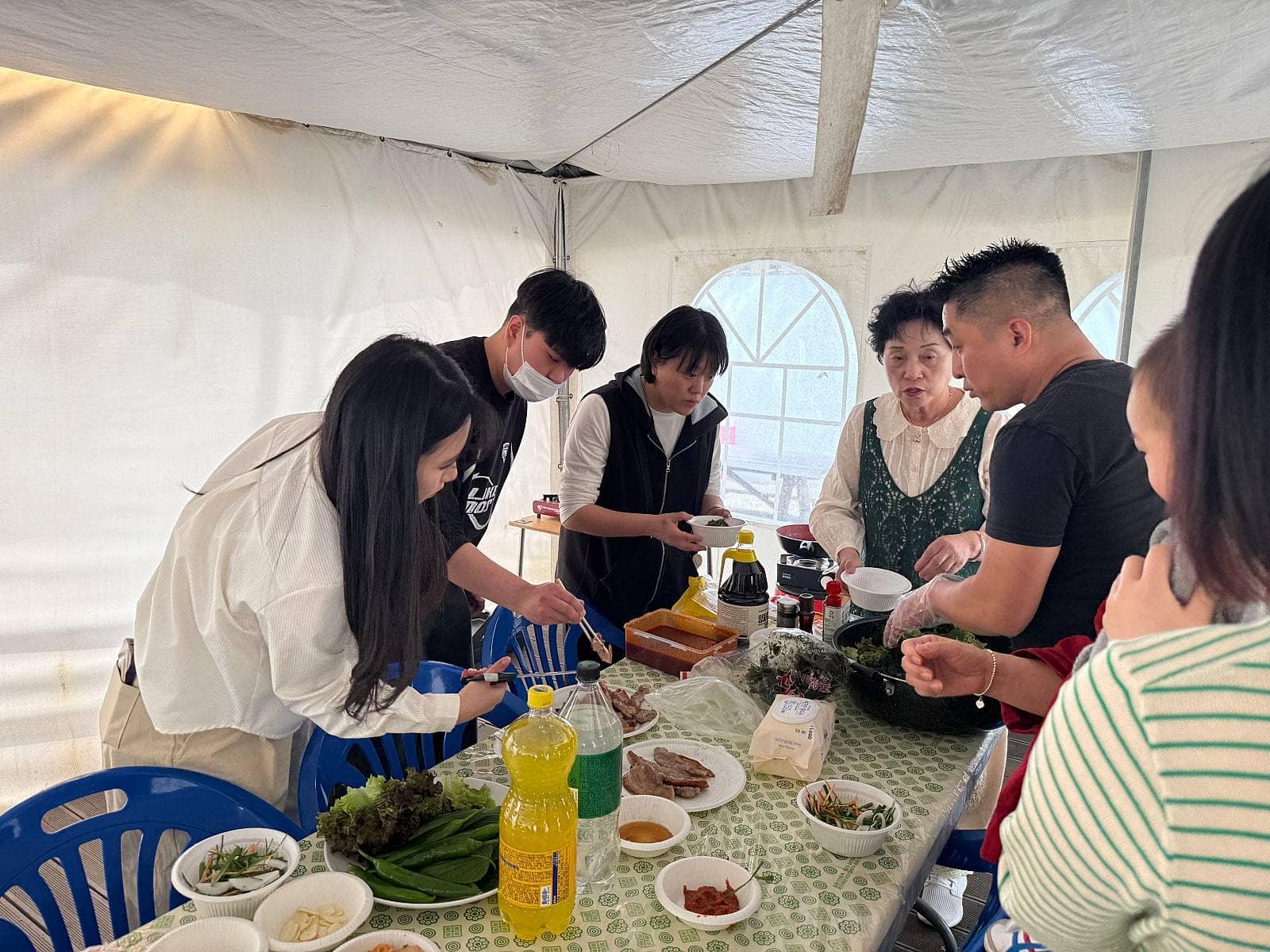 은혜입은교회 삼겹살 파티🥳